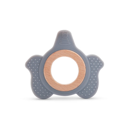 Wudly - Silicone Teether Ring Elephant