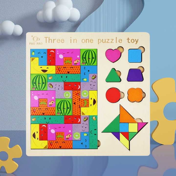 Wudly - Four Model in One Puzzle