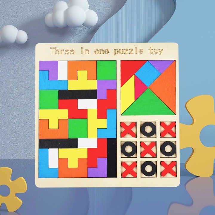 Wudly - Four Model in One Puzzle