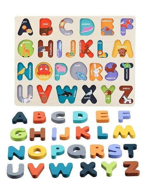 Wudly Chunky Alphabet Board