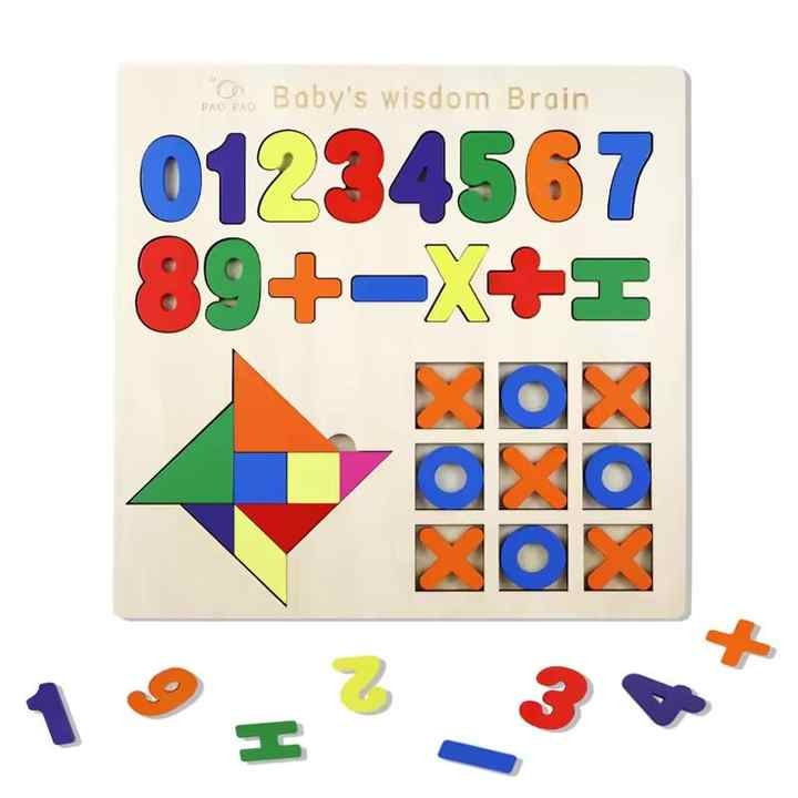 Wudly - Number With Shape Puzzle