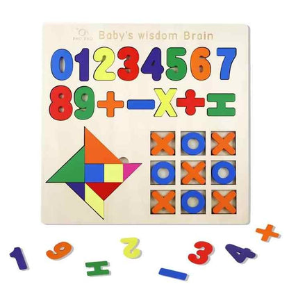 Wudly - Number With Shape Puzzle