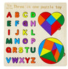 Wudly - Alphabet With Shape  Puzzle