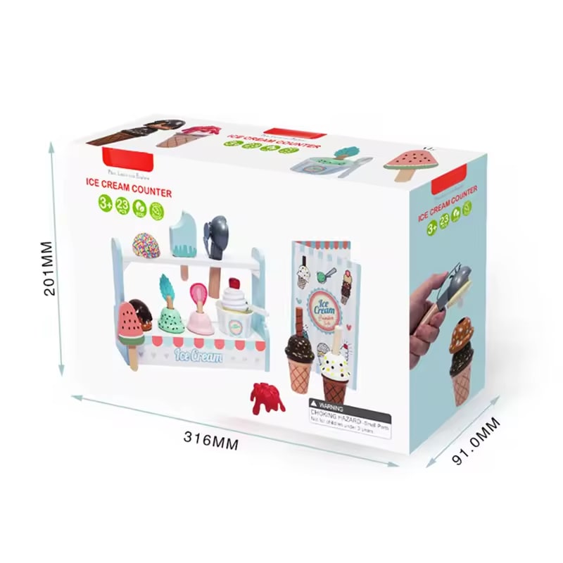 Wudly - Ice Cream Set