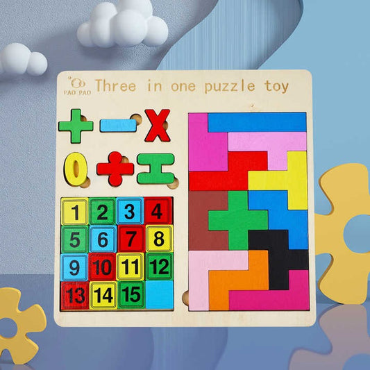 Wudly - Puzzle With Number And Sign