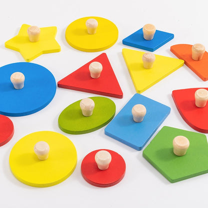 Wudly - Twelve Shape Knob Puzzle