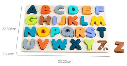 Wudly Chunky Alphabet Board