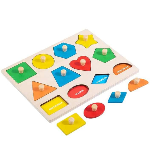 Wudly - Twelve Shape Knob Puzzle