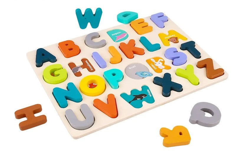 Wudly Chunky Alphabet Board