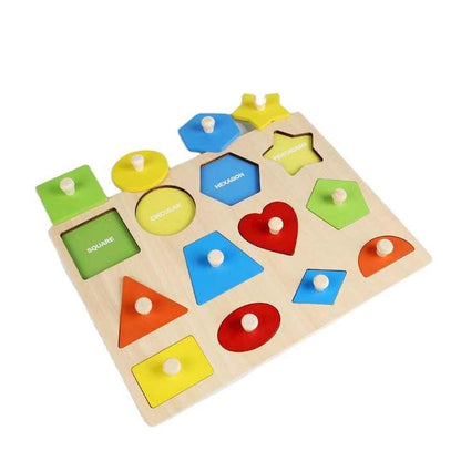 Wudly - Twelve Shape Knob Puzzle