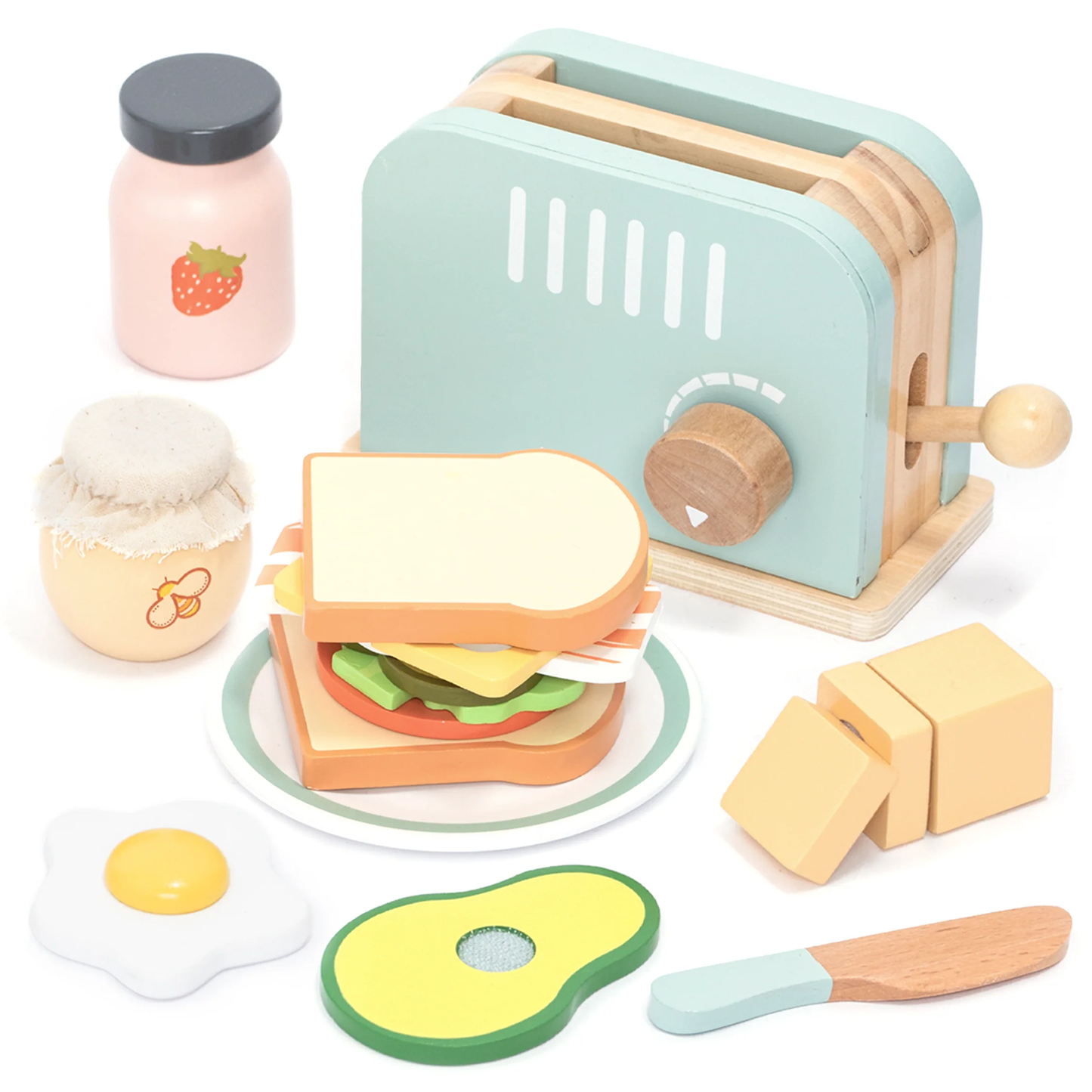 Wudly - Toaster& Sandwich Set