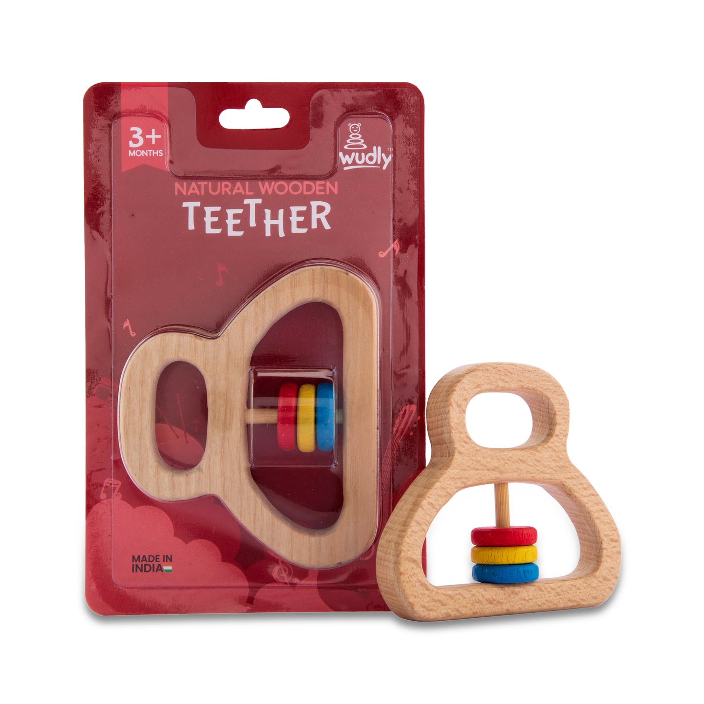 Wudly - Wooden Teether Musical Instrument