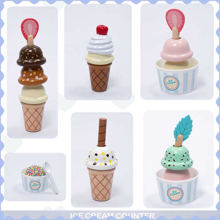 Wudly - Ice Cream Set