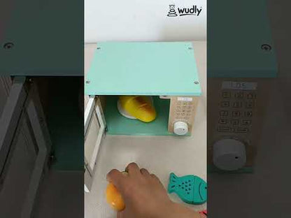 Wudly Microwave Oven - Pretend Play Set